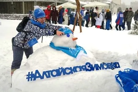 Праздник "Алтайская зимовка" в Алтайском крае посетили более 10 тыс. зрителей