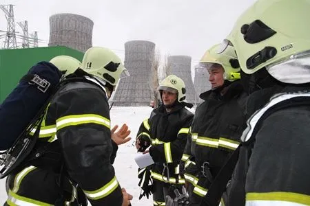 Противопожарная и противоаварийная тренировки прошли на Новоронежской АЭС