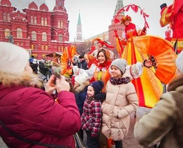 Фестиваль "Московская масленица" стартовал в российской столице