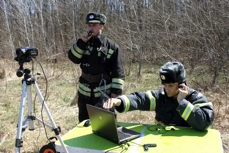 Пожарные ликвидировали крупный учебный лесной пожар в окрестностях курорта Горячий Ключ на Кубани