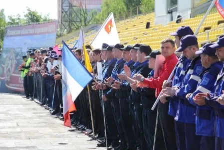 Соревнования пожарных добровольцев на Кубок Северо-Западного центра МЧС прошли в Пскове