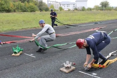 Республиканские соревнования по пожарно-спасательному спорту прошли в Нальчике