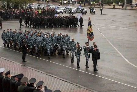 Парад в честь Дня полиции впервые прошел в Ростове-на-Дону