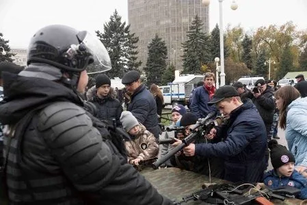 Парад в честь Дня полиции впервые прошел в Ростове-на-Дону