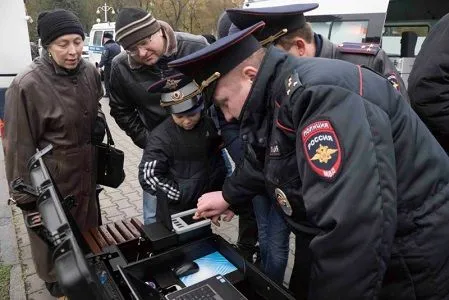 Парад в честь Дня полиции впервые прошел в Ростове-на-Дону