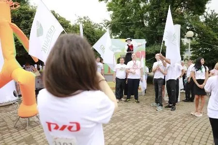 Около тысячи человек стали участниками благотворительного забега "Достигая цели!" в Минеральных Водах