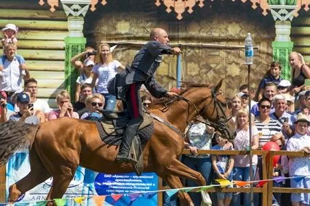 Лучшую кобылу и жеребца выбрали на  шоу арабских лошадей на Ставрополье