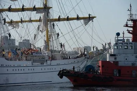 Российский этап международной регаты больших парусников проходит во Владивостоке