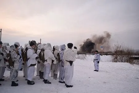 Военно-историческая реконструкция битвы под Москвой прошла в Тюменской области