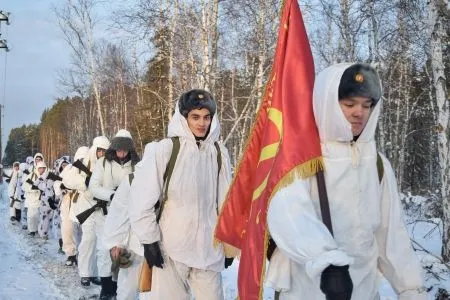 Военно-историческая реконструкция битвы под Москвой прошла в Тюменской области