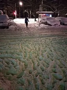 Петербург по-прежнему находится в снежном плену