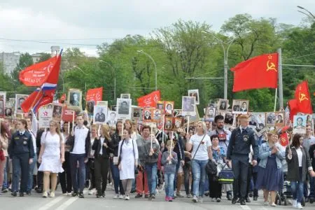 Самый масштабный на Юге России военный Парад прошел в Ростове-на-Дону