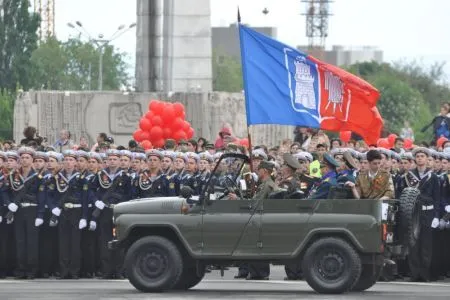 Самый масштабный на Юге России военный Парад прошел в Ростове-на-Дону