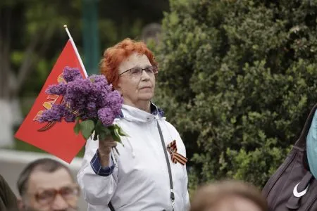 Праздник в честь Дня Победы собрал несколько сотен человек в центре Минеральных Вод