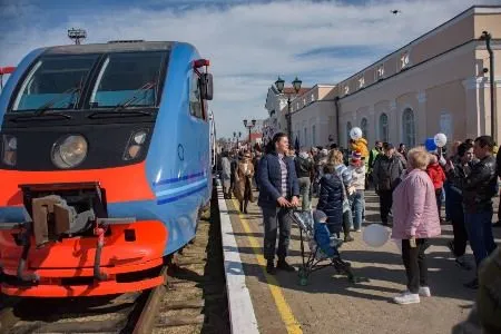 Рельсобус запустили между Крымом и Кубанью